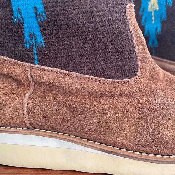 Limited Edition🔸Ortega x Unionmade x Modern work🔸Wool Chimayo Boots🔸Vintage - Picture 7 of 10